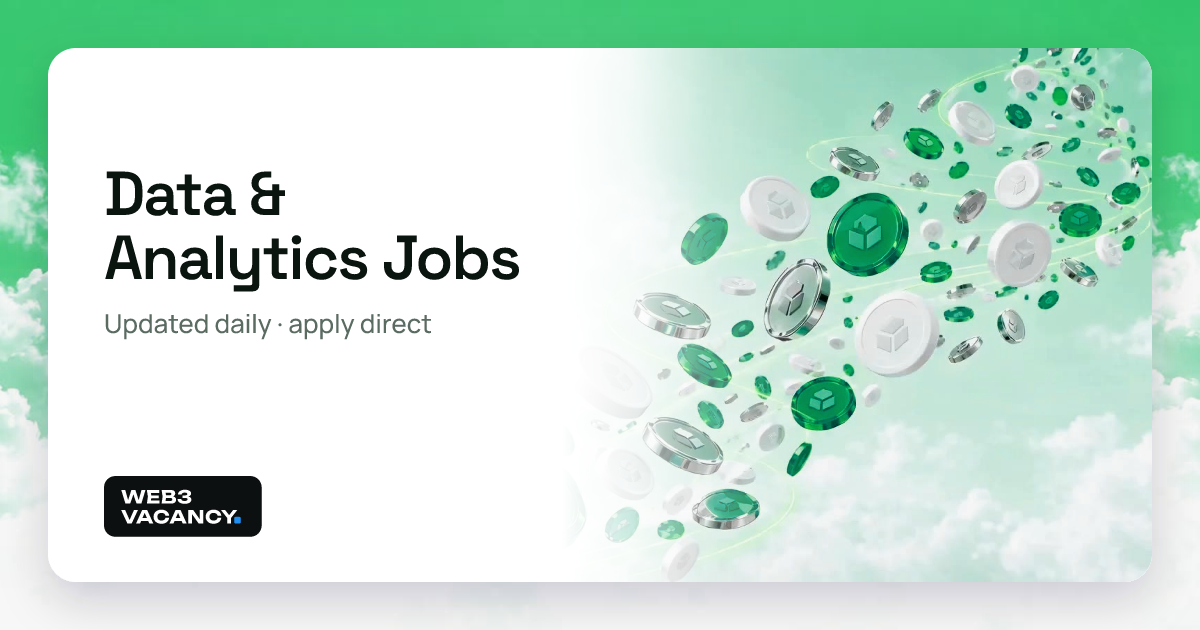 Crypto Data Scientist Jobs — Blockchain Analytics & Data Roles 2026 ...